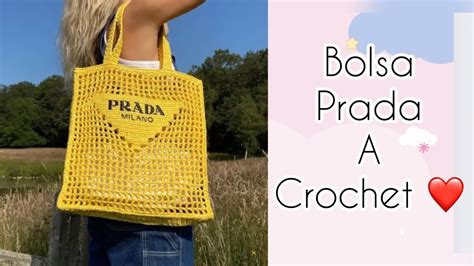 Tutorial Bolso Prada, a crochet. Paso a paso 